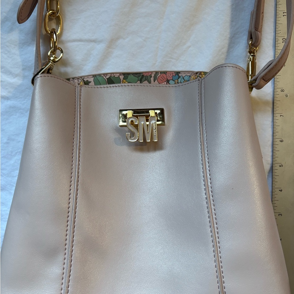 Steve Madden Pink and Gold Shoulder Bag
